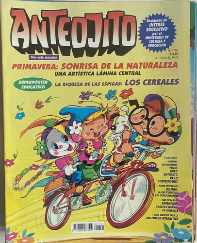 Anteojito Revista, Infantíl, Argentina, Nº 1751,  Rba