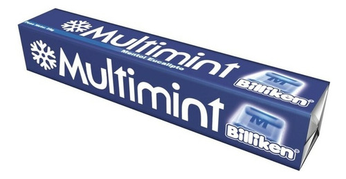 Pastillas Multimint Billiken Mentol - Pack X 12un