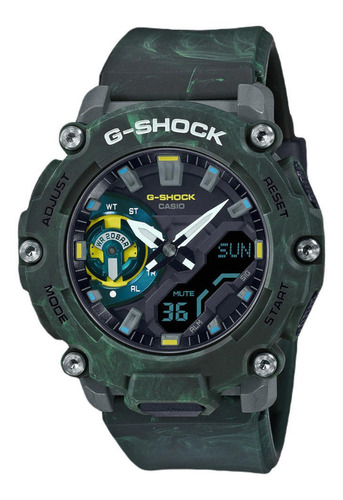 Reloj G-shock Análogo-digital Para Hombre  Ga-2200mfr-3a