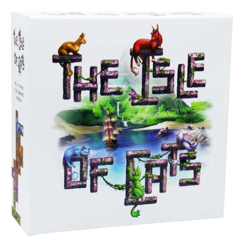 Juego De Mesa The Isle Of Cats La Isla De Los Gatos Fr80jm