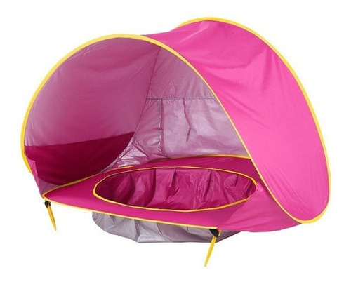 Imagen 1 de 2 de Tienda De Campaña Para Bebés 2022 U Beach Con Piscina (rosa