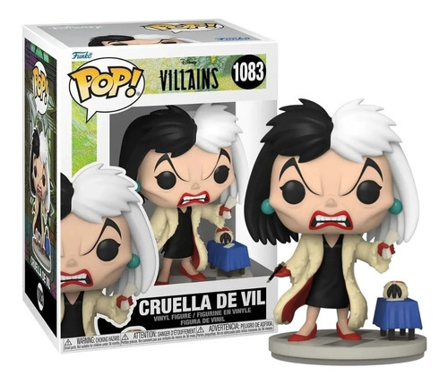 Funko Pop! Disney Villains Cruella De Vil #1083 Original