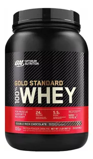 Suplemento en polvo Optimum Nutrition Proteína Gold Standard 100% Whey proteína sabor cookies & cream en pote de 816g