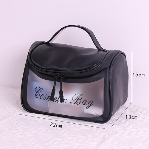 Bolsa De Maquillaje Transparente De Gran Capacidad, Transpar