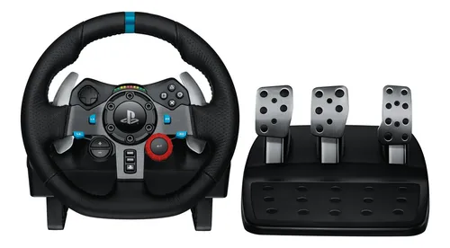 Imagem do produto Volante Logitech G29 Driving Force para PS5, PS4, PS3 e PC em Mercado Livre