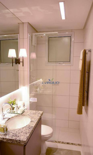 Imagem 5 de 26 de Apartamento Com 3 Quartos À Venda, 83 M² Por R$ 346.915 - Parque Amazônia - Goiânia/go - Ap0683