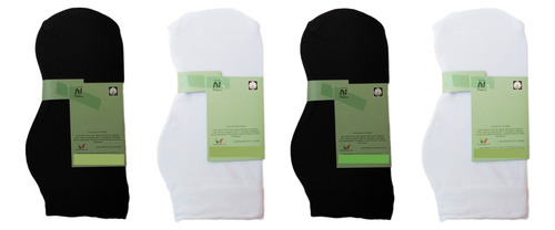 Tobiteen Tin Corto Algodón Padova A2450 Dama Paquete 4 Pares