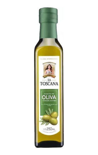 Aceite De Oliva Extra Virgen - La Toscana - 250 Ml.