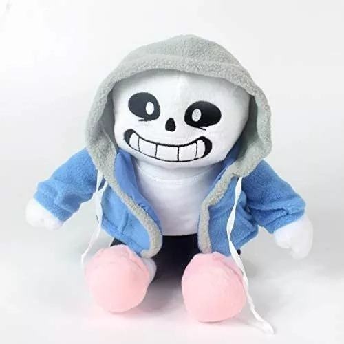 Www Boneco De Pelúcia Undertale Sans Skeleton, 23 Cm