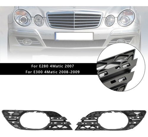 Moldura De Faros Antiniebla Para Benz E-class W211 E320 07-0