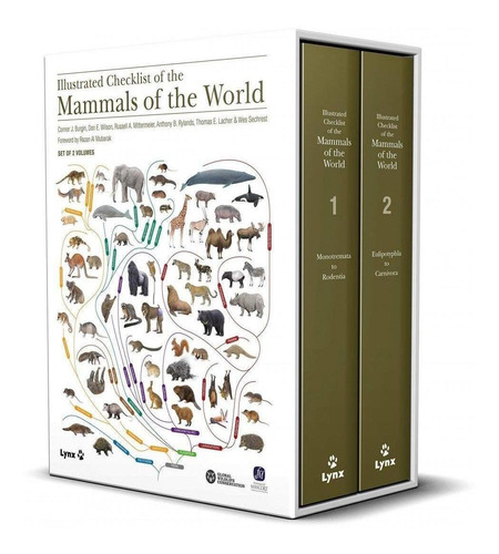 Libro: Illustrated Checklist Of The Mammals Of The World. Vv