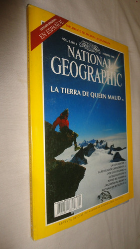 Revista National Geographic- Febrero 1998 Queen Maud 