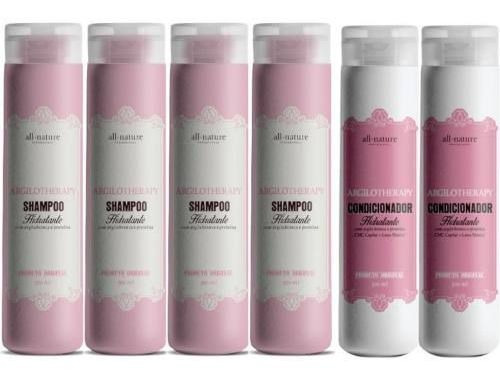 Shampoo Argilotherapy E Condicionador All Nature - 6 Unids.