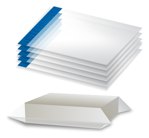 Envelope Transparente Lacre Reforçado 19x25 Barato 300 Un