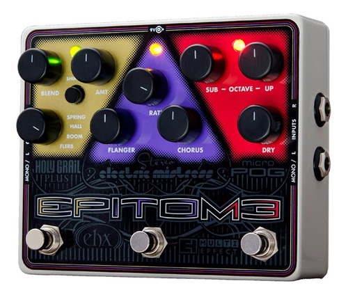 Pedal Multi Efecto Epitome Electro Harmonix Rev Flang Octv