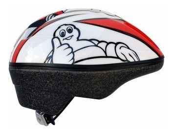 Casco Bicicleta, Michelin Mk Rojo Para Niño