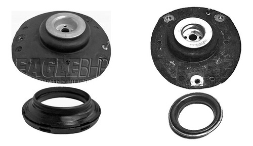 Kit 2 Bases Amortiguador Peugeot 206 X Line 2000-2009 1.4 