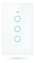 Comprar Llave De Luz Táctil 3 Canales Blanco Wifi Tuya Smart