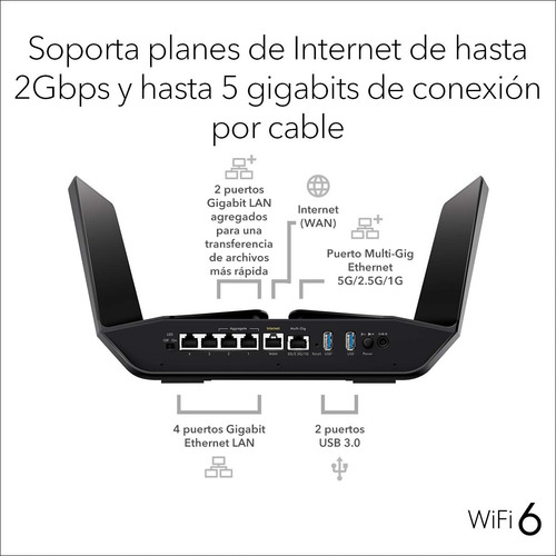 Netgear Rax120 Router Wifi 6 Nighthawk Ax12