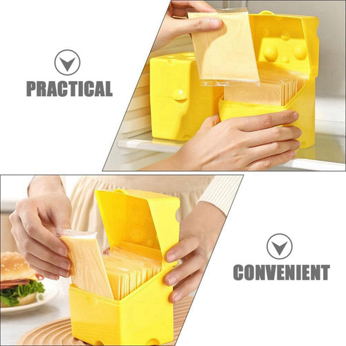 Recipiente Para Rebanadas De Queso, 2 Unidades, Soporte De P