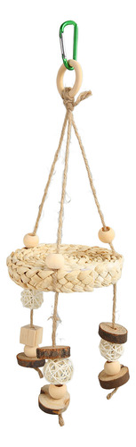 Juguete Tejido Bird Swing Toys Que Alivia El Aburrimiento De