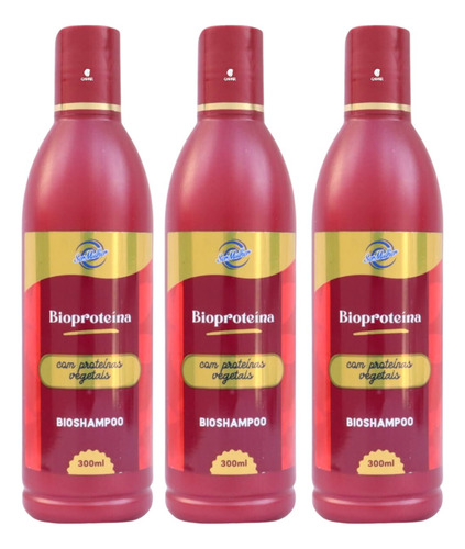 Kit 3 Shampoos Ser Mulher Com Proteina Vetegal Para Cabelos