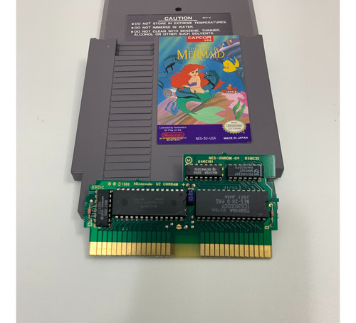 Pequena Sereia Nes Nintendo Jogo 100% Original (Usado)