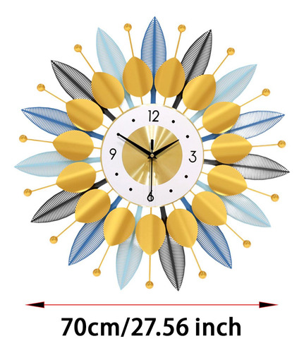 Grande Relógio De Parede Relógio De 70cm 27,56 Polegadas
