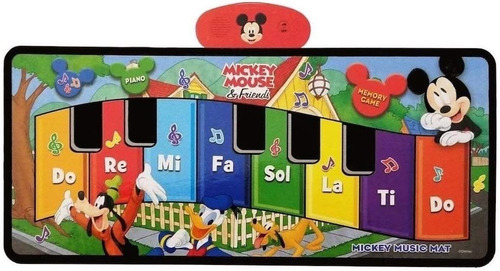 Disney Mickey Piano Electronico Interac Jugueteria El Pehuen