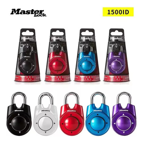 Master Lock 1500id Establece Su Propio Candado De Combinacir