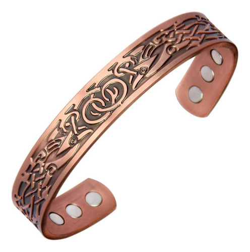 Pulsera Cobre Magnetoterapia Para Artritis Túnel Carpiano