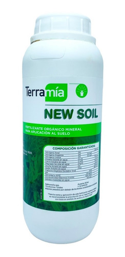 Fertilizante Liquido Terramia New Soil 1 Litro