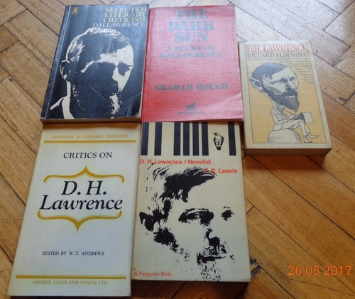 Lote De 5 Ensayos De D. H. Lawrence En Inglés&-.