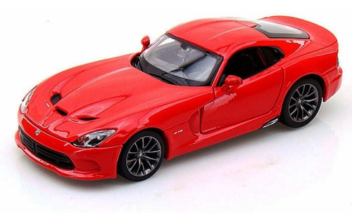 Dodge Srt Viper Gts Rojo Maisto Bascula Diecast Modelo