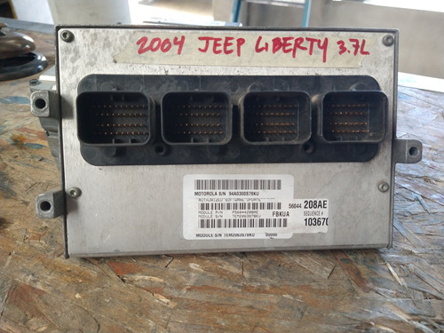 56044208ae 2004 Jeep Liberty Pcm Computadora De Motor