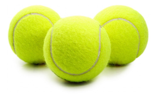 Pelota De Tenis Pack X3 En Bolsa Pelotitas Planeta Juguete