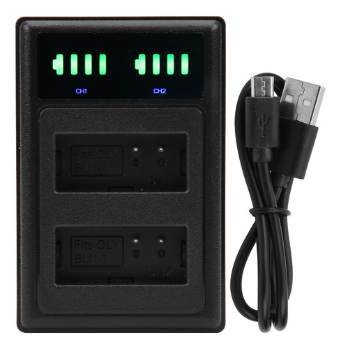 Bateria De Câmera Dual Dock, Porta Micro/tipo C, Tela Dupla