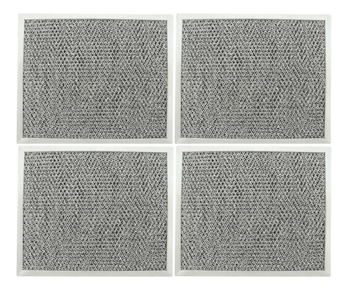 (4) Range Hood Aluminum Mesh Grease Filters 8-3/4  X 10- Aah