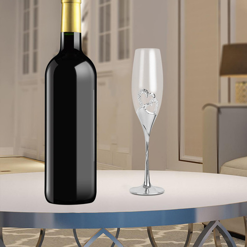 Vaso De Cóctel De Flauta De Champán De Tallo Largo Argén