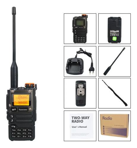 Ht Quansheng Uv K5-k6 8 Rádio Walkie Talkie Oki Toki