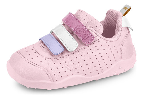 Zapatillas  Fisioflex Originals Rosado Bibi Niña