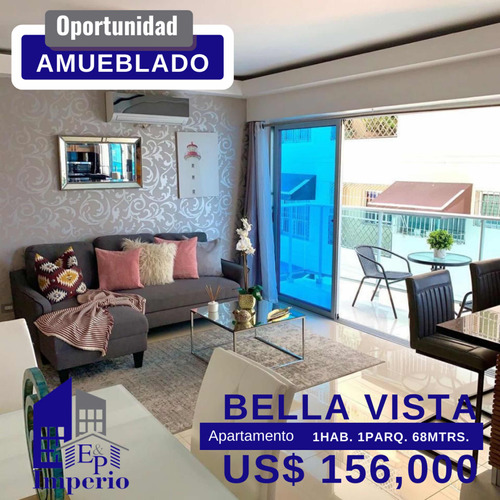 Se Vende Apartamento De 1 Habitación Amueblado En Bella Vist