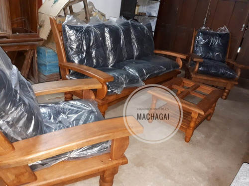 Imagen 1 de 5 de Juego De Living + Mesita + Almohadones