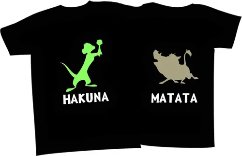 Playeras hakuna matata hotsell