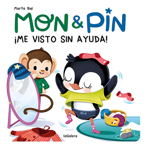 Mon & Pin. Ãâ¡me Visto Sin Ayuda!, De Biel, Marta. Editorial La Galera, Sau, Tapa Dura En Español