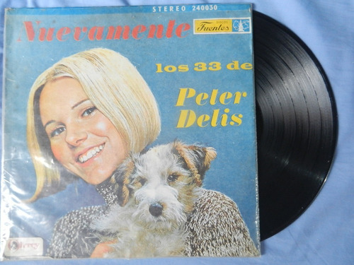 Vinyl Vinilo Lp Acetato Los 33 De Peter Delis Nuevamente 