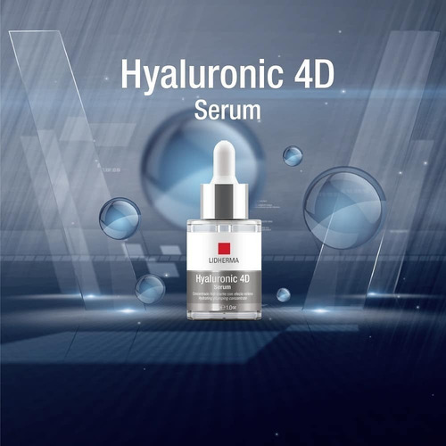 Imagen 2 de 4 de Serum Lidherma Hyaluronic 4d Para Todo Tipo De Piel De 30ml/30g