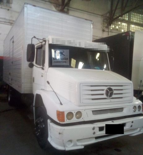 Mb L 1218 - 96/97 - Toco, Baú De Alumínio, Pneus Sem Câmera