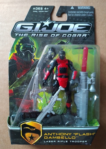 Gijoe Rise Of Cobra Anthony Flash Gambello