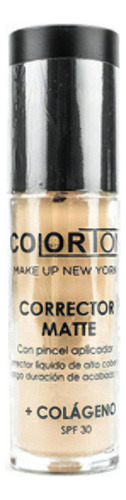 Maquillaje Líquido Mineral Full Cover Colorton Matte 30ml